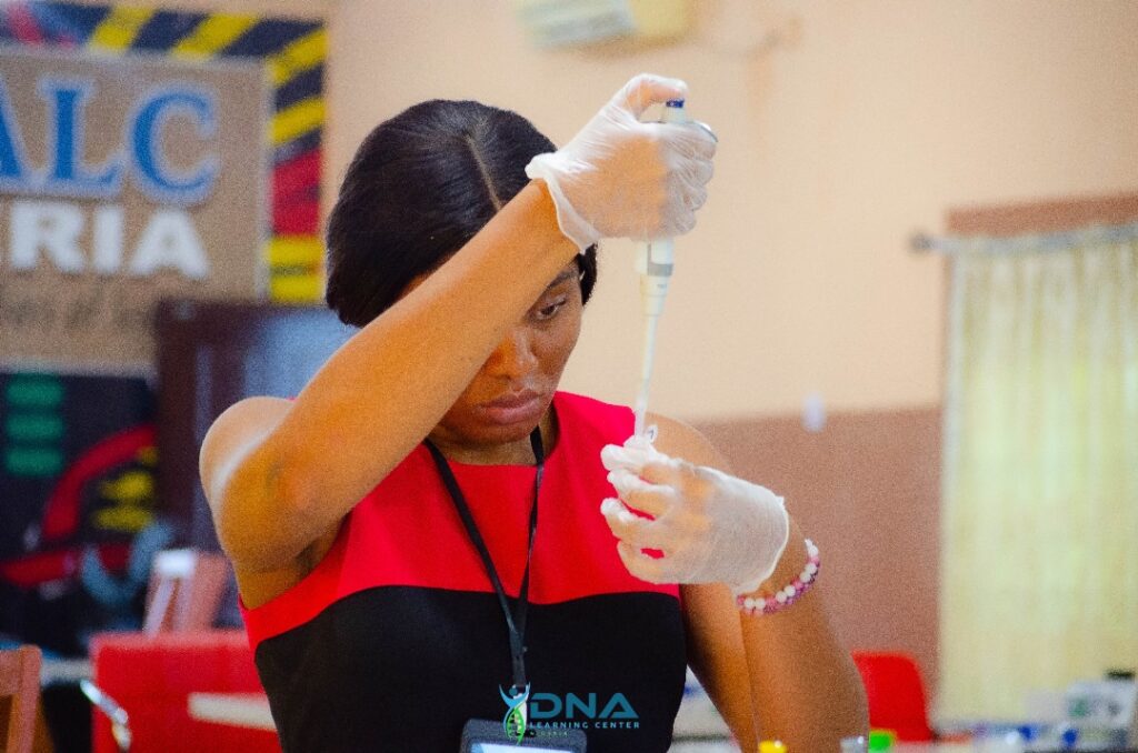 561631131_1162394905992950_2362433630175613738_n-1024x678 DNALC Nigeria in 2025: Raising the next generation STEM workforce through intensive hands-on research/laboratory experience
