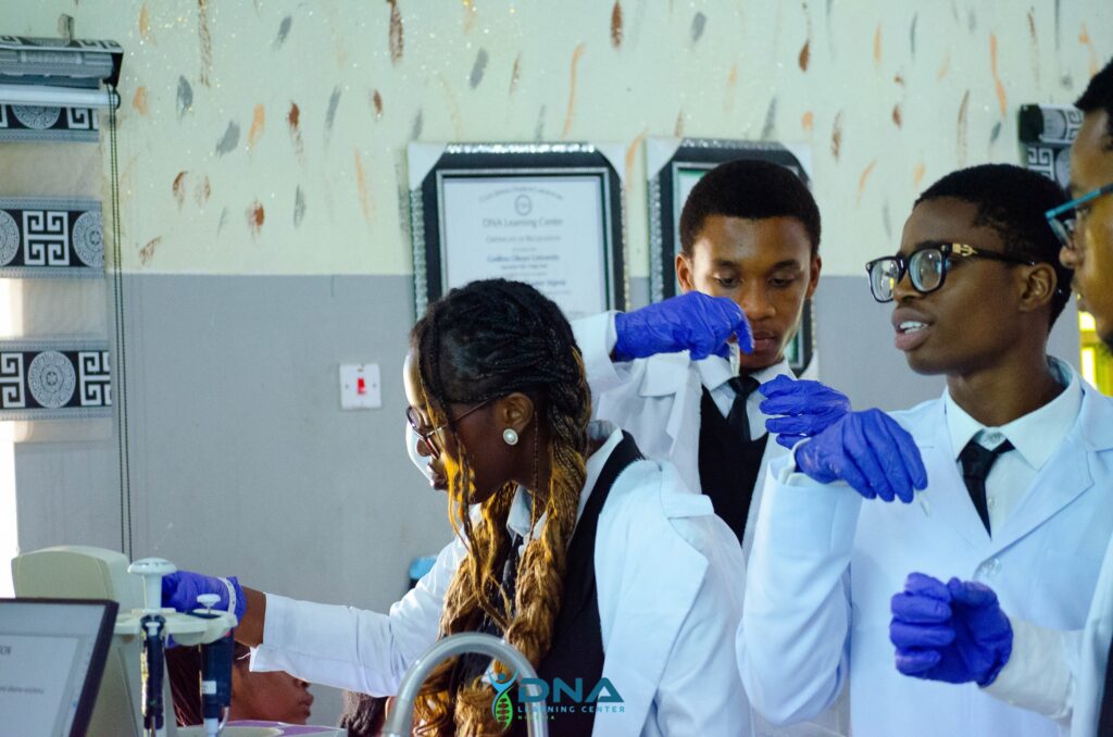 573044294_1163688869196887_4079217164518759201_n-1024x678 DNALC Nigeria in 2025: Raising the next generation STEM workforce through intensive hands-on research/laboratory experience
